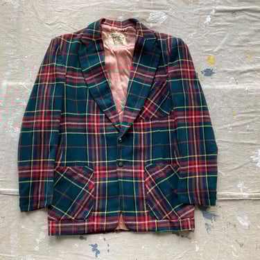 Vintage 1950s BUCK SKEIN Rayon Gabardine Ricky Jacket
