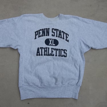 Vintage Sweatshirt 1990s 1980s Penn State University Champion Reverse Weave Large Athletic  Streetwear Classic Collectors College Pullover 