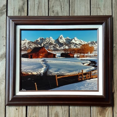 Moulton Barn Along Mormon Row By Abi Garaman - Jackson Hole Wyoming - Under The Willow Gallery