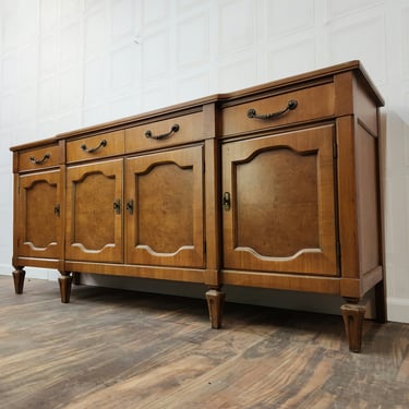 Item #305 Customizable Large Mid-century Neoclassical sideboard / dresser / TV stand (Custom Finish) 
