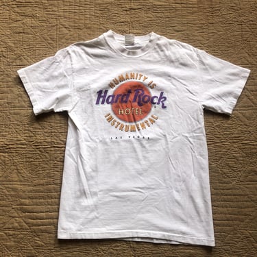 90s Hard Rock Hotel Las Vegas Tee Small Medium 