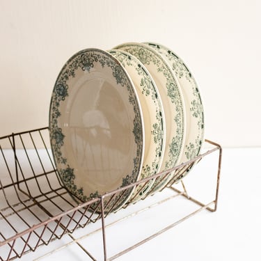 1930s french wire dish drying rack