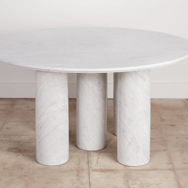 Mario Bellini Carrara Marble Dining Table for Cassina 