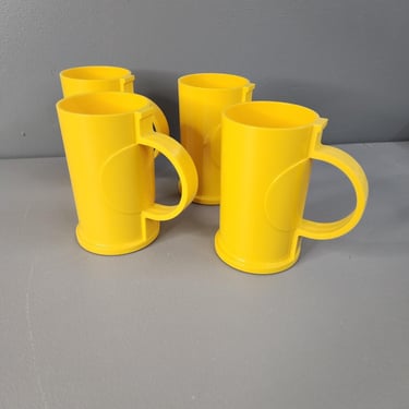 Set of 4 Dansk Gunnar Cyren Melamine Stackable Mug Cups 