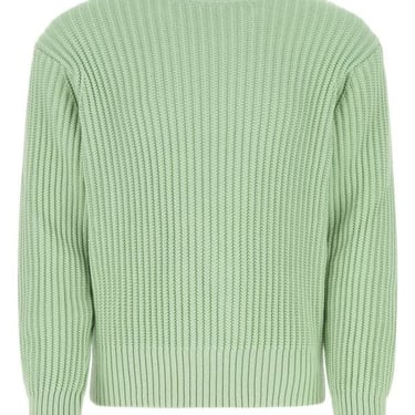 Ami Man Pastel Green Cotton Blend Sweater