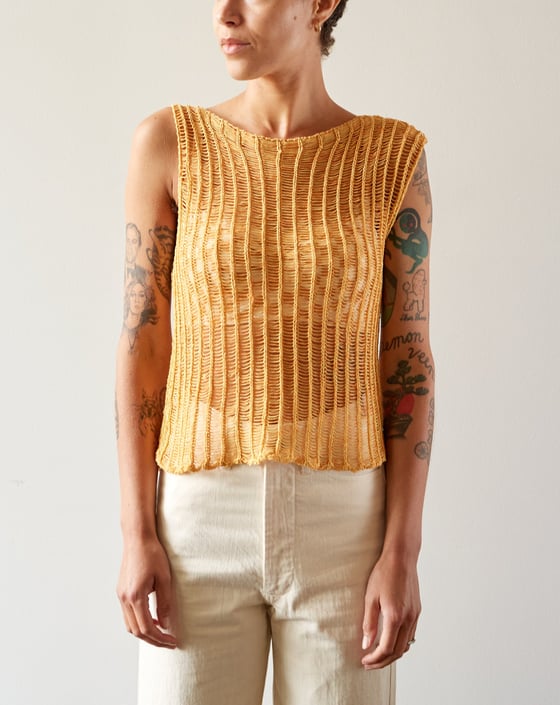 Paloma Wool Alva Knit, Dark Yellow