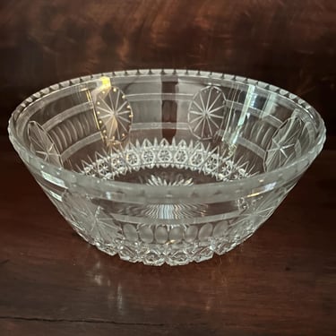 Very rare Hawkes Paul Revere pattern bowl 