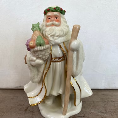 90's Vintage Classic Father Christmas By Lenox, Santa Claus Figurine 
