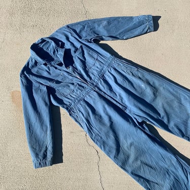 Vintage 60’s Can’t Bust ‘Em Gold Label Workwear Utility Coveralls 