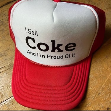 I Sell Coke and I’m Proud of it retro trucker cap 