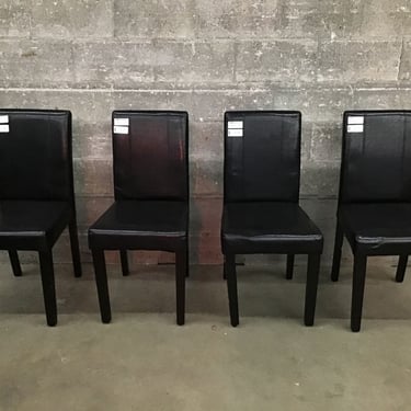 Simple Black Dining Chairs (Seattle)