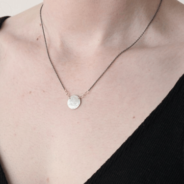 Sarah McGuire | Small Paper Moon Necklace