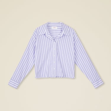 Morgan Shirt - Amethyst Stripe