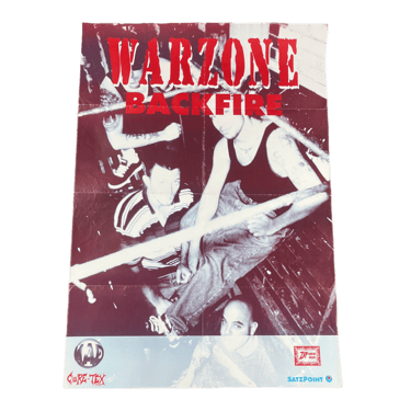 Vintage WarZone "European Tour" Poster