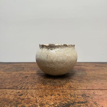 Small Lichen Moon Jar by Gerin del Carmen