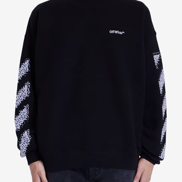 Off White Men Pixel Diag Sweatshirt