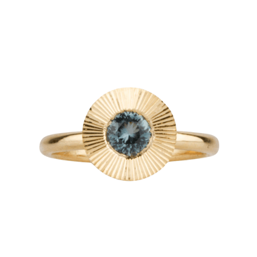 Teal Montana Sapphire Aurora Ring — Corey Egan Trunk Show