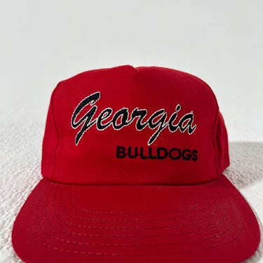 Vintage NCAA University Of Georgia Bulldogs Snapback