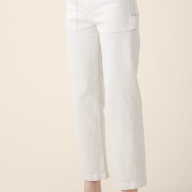 Long Carpenter Pant in Oyster