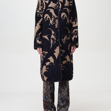 Etro Coat Woman Blue