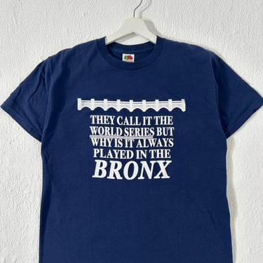 New York Yankees "They Call It the World Series.." T-Shirt Sz. L