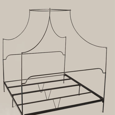 Atrio Vintage - Iron Canopy Bed