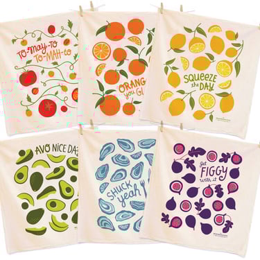 Rainbow Dish Towel Set