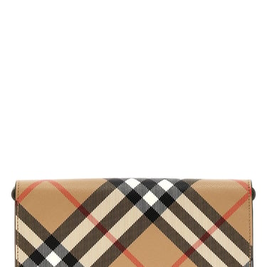 Burberry Women Wallet On Chain Check