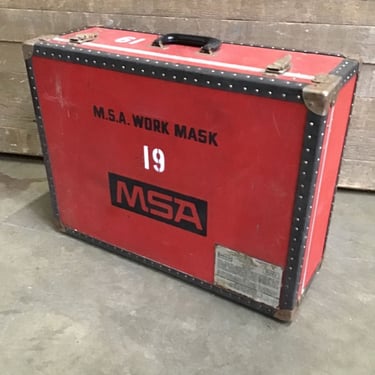 Red Work Mask Case/Trunk (Tacoma)