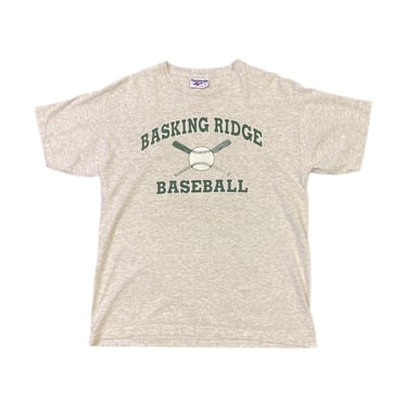 (L) Grey Basking Ridge Baseball Reebok T-Shirt 033122 JF