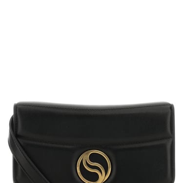 Stella Mccartney Woman Black Alter Mat Mini S-Wave Wallet