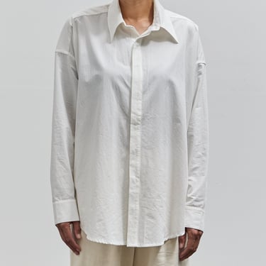 7115 Cocoon Dress Shirt, White