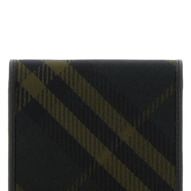 Burberry Man Printed Canvas Wallet