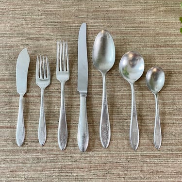 Antique 1847 Rogers Bros Argosy Flatware - Argosy Silverplate - 1926 - Silverplate Flatware - Rogers Bros. Silverware - Insico 