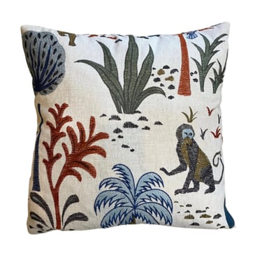 Animal & Plant Print Pillow
