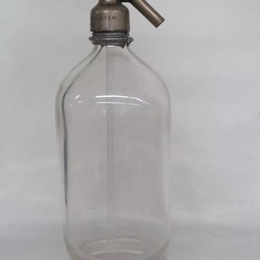 The Toronto Soda Water Seltzer Clear Glass 3999B