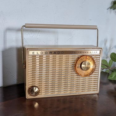 Vintage 1960s Eldorado Ten Transistor Radio 