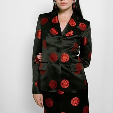 Susan Becker Chinoiserie Skirt Suit 