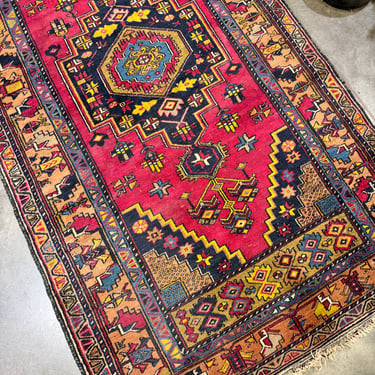 #811 Vintage Persian Rug 48”x 96”