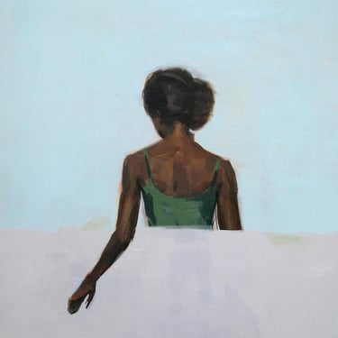 The Wait . giclee art print 