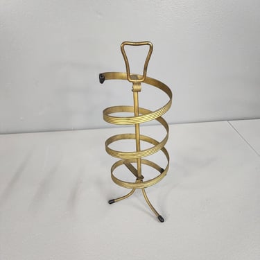 Vintage Mid Century Rotating Earring Holder Stand 
