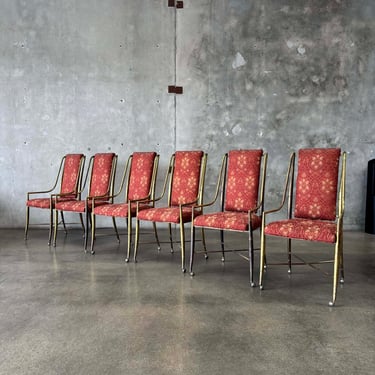 Set Of Six 1960's Walnut Dining Chairs Made In Denmark