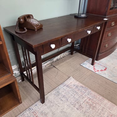 Dark Wood Computer desk