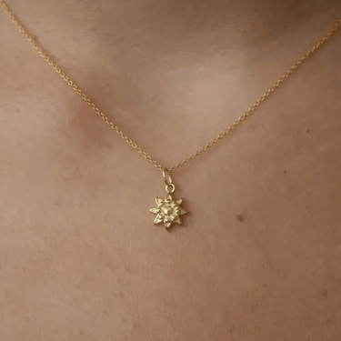 Petite soleil necklace