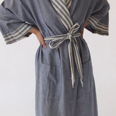 Vintage Christian Dior Striped House Robe