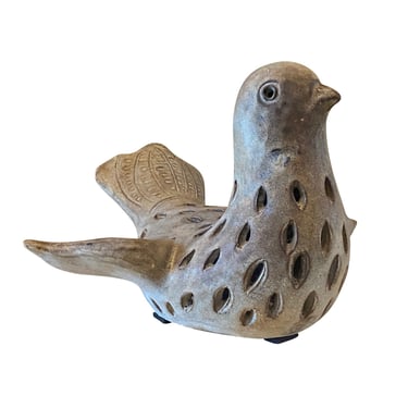 Ceramic Bird Sculpture by Agnes Escala, France, 1970&#8217;s