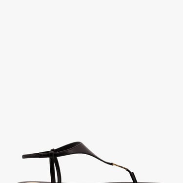 Saint Laurent Women Saint Laurent Black Sandals