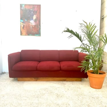 Plent Base Maroon Couch