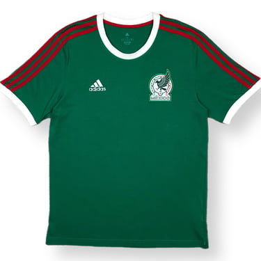 2022 NWT Adidas Mexico National Soccer Team 3 Stripe DNA Jersey/Shirt Size Medium/Large 