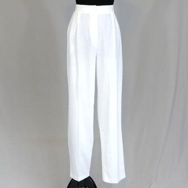 90s White Pants - 30